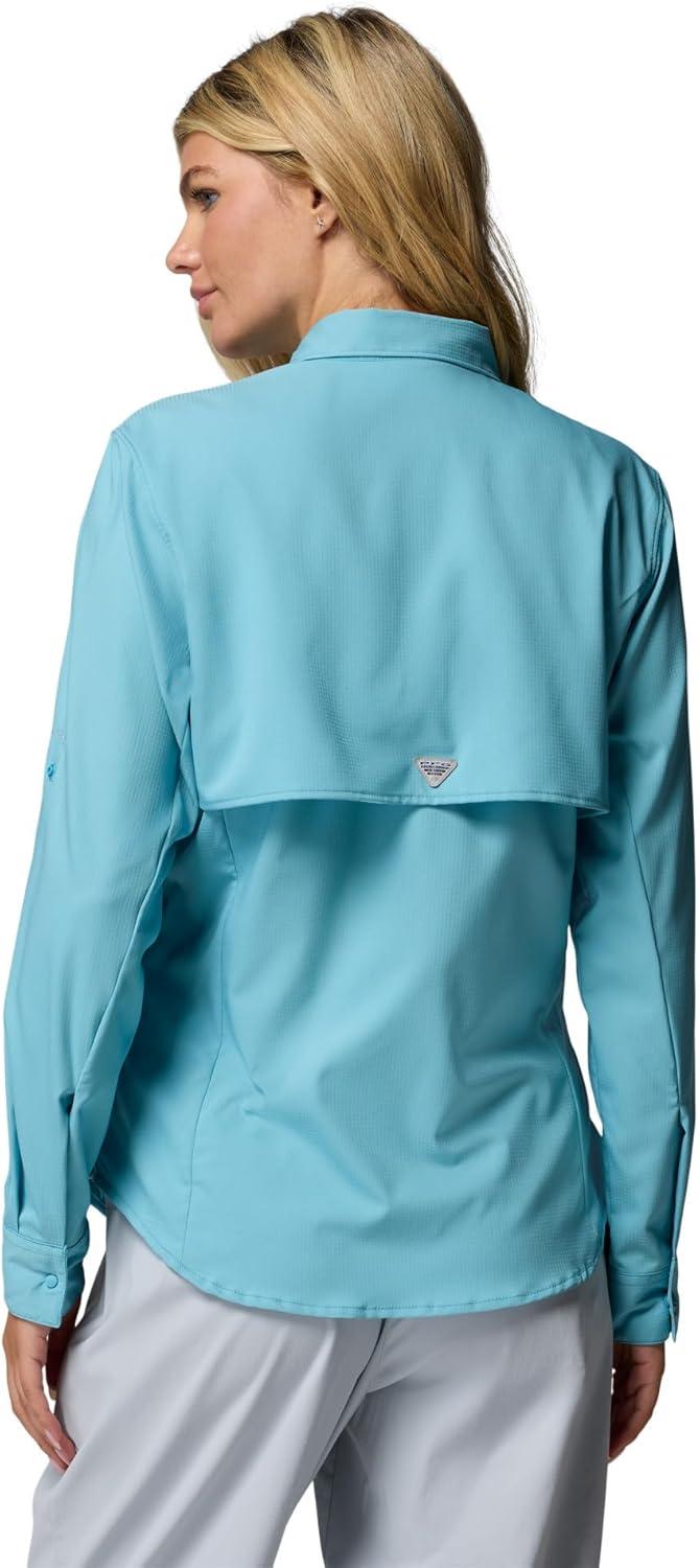 imageColumbia Sportswear Womens PlusSize Tamiami II Long Sleeve ShirtVintage Blue