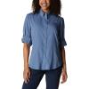 imageColumbia Sportswear Womens PlusSize Tamiami II Long Sleeve ShirtBluestone