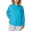 imageColumbia Sportswear Womens PlusSize Tamiami II Long Sleeve ShirtClear