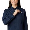 imageColumbia Sportswear Womens PlusSize Tamiami II Long Sleeve ShirtCollegiate Navy
