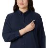 imageColumbia Sportswear Womens PlusSize Tamiami II Long Sleeve ShirtCollegiate Navy
