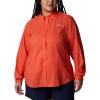 imageColumbia Sportswear Womens PlusSize Tamiami II Long Sleeve ShirtCorange
