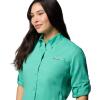 imageColumbia Sportswear Womens PlusSize Tamiami II Long Sleeve ShirtGlaze Green