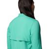 imageColumbia Sportswear Womens PlusSize Tamiami II Long Sleeve ShirtGlaze Green