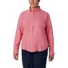 imageColumbia Sportswear Womens PlusSize Tamiami II Long Sleeve ShirtLollipop