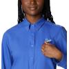 imageColumbia Sportswear Womens PlusSize Tamiami II Long Sleeve ShirtViolet Sea