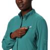 imageColumbia Sportswear Womens PlusSize Tamiami II Long Sleeve ShirtWaterfall