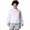 imageColumbia Sportswear Womens PlusSize Tamiami II Long Sleeve ShirtWhite