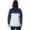 imageColumbia Womens Benton Springs 12 Snap Pull Over IiCollegiate NavySnowdrift
