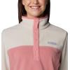 imageColumbia Womens Benton Springs 12 Snap Pull Over IiDark StonePink Agave