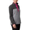 imageColumbia Womens Benton Springs 12 Snap Pull Over IiLight Grey HeatherShark