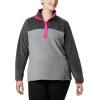 imageColumbia Womens Benton Springs 12 Snap Pull Over IiLight Grey HeatherShark