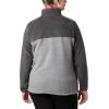 imageColumbia Womens Benton Springs 12 Snap Pull Over IiLight Grey HeatherShark
