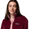 imageColumbia Womens Benton Springs 12 Snap Pull Over IiRich WineEraser Pink