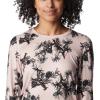 imageColumbia Womens Leslie Falls Long SleeveDusty Pink Pinecones
