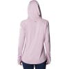 imageColumbia Womens PFG Tidal Tee Hoodie UV Protection MoistureWickingAuraWhite Logo