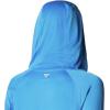 imageColumbia Womens PFG Tidal Tee Hoodie UV Protection MoistureWickingAzure BlueAir Logo
