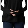 imageColumbia Womens PFG Tidal Tee Hoodie UV Protection MoistureWickingBlackCirrus Grey Logo