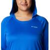 imageColumbia Womens PFG Tidal Tee Hoodie UV Protection MoistureWickingBlue MacawGulf Stream Logo