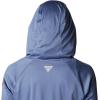 imageColumbia Womens PFG Tidal Tee Hoodie UV Protection MoistureWickingBluestoneRed Spark Logo