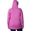 imageColumbia Womens PFG Tidal Tee Hoodie UV Protection MoistureWickingBright LavenderWhite Logo