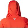 imageColumbia Womens PFG Tidal Tee Hoodie UV Protection MoistureWickingBright PoppyWhite Logo