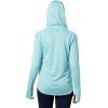 imageColumbia Womens PFG Tidal Tee Hoodie UV Protection MoistureWickingClear BlueWhite Logo
