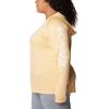 imageColumbia Womens PFG Tidal Tee Hoodie UV Protection MoistureWickingCocoa ButterWhite Logo