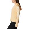 imageColumbia Womens PFG Tidal Tee Hoodie UV Protection MoistureWickingCocoa ButterWhite Logo