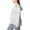 imageColumbia Womens PFG Tidal Tee Hoodie UV Protection MoistureWickingCool GreenWhite Logo