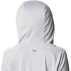 imageColumbia Womens PFG Tidal Tee Hoodie UV Protection MoistureWickingCool GreyRiptide Logo
