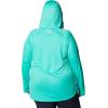 imageColumbia Womens PFG Tidal Tee Hoodie UV Protection MoistureWickingElectric TurquoiseWhite Logo