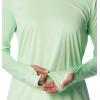 imageColumbia Womens PFG Tidal Tee Hoodie UV Protection MoistureWickingKey WestPeach Fizz Logo