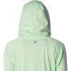 imageColumbia Womens PFG Tidal Tee Hoodie UV Protection MoistureWickingKey WestPeach Fizz Logo