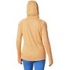 imageColumbia Womens PFG Tidal Tee Hoodie UV Protection MoistureWickingLight JuiceCity Grey Logo