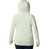 imageColumbia Womens PFG Tidal Tee Hoodie UV Protection MoistureWickingLight LimeWhite Logo