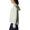 imageColumbia Womens PFG Tidal Tee Hoodie UV Protection MoistureWickingLight LimeWhite Logo