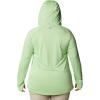 imageColumbia Womens PFG Tidal Tee Hoodie UV Protection MoistureWickingLime GlowWhite Logo