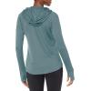 imageColumbia Womens PFG Tidal Tee Hoodie UV Protection MoistureWickingMetalSafari Logo