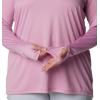 imageColumbia Womens PFG Tidal Tee Hoodie UV Protection MoistureWickingMinuetTiki Pink Logo