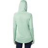 imageColumbia Womens PFG Tidal Tee Hoodie UV Protection MoistureWickingNew MintWaterfall Logo