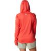 imageColumbia Womens PFG Tidal Tee Hoodie UV Protection MoistureWickingRed HibiscusWhite Logo
