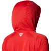 imageColumbia Womens PFG Tidal Tee Hoodie UV Protection MoistureWickingRed SparkWhite Logo