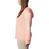 imageColumbia Womens PFG Tidal Tee Hoodie UV Protection MoistureWickingTiki PinkWhite Logo