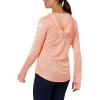 imageColumbia Womens PFG Tidal Tee Hoodie UV Protection MoistureWickingTiki PinkWhite Logo