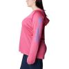imageColumbia Womens PFG Tidal Tee Hoodie UV Protection MoistureWickingUltra PinkViolet Sea Logo