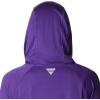 imageColumbia Womens PFG Tidal Tee Hoodie UV Protection MoistureWickingVivid PurpleWhite Logo