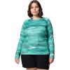 imageColumbia Womens Super Tidal Tee Long SleeveGlaze Green Obsidian