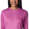 imageColumbia Womens Tidal Tee PFG Fish Flag LsBright LavenderFish and Friends Flag