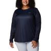 imageColumbia Womens Tidal Tee PFG Fish Flag LsCollegiate NavyFish Flag Ombre